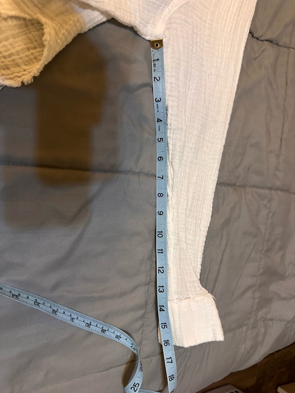 Urban Outfitters White Textured Gauze Top - Picture 9 of 9